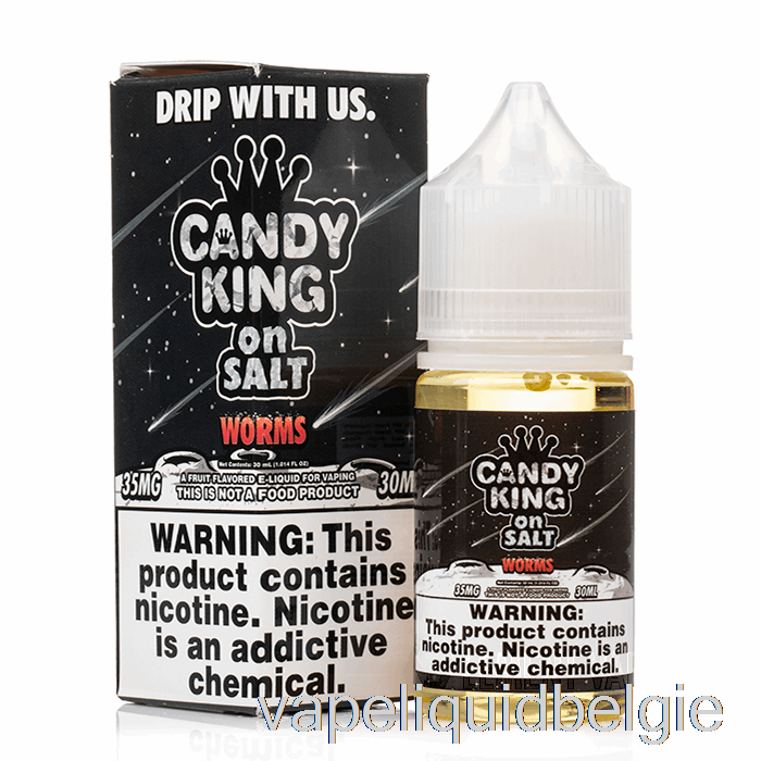 Vape België Wormen - Candy King Op Zout - 30ml 50mg